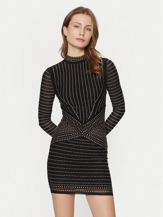 

Коктейльное платье стандартный крой 5RGK30 6218A Marciano Guess, черный