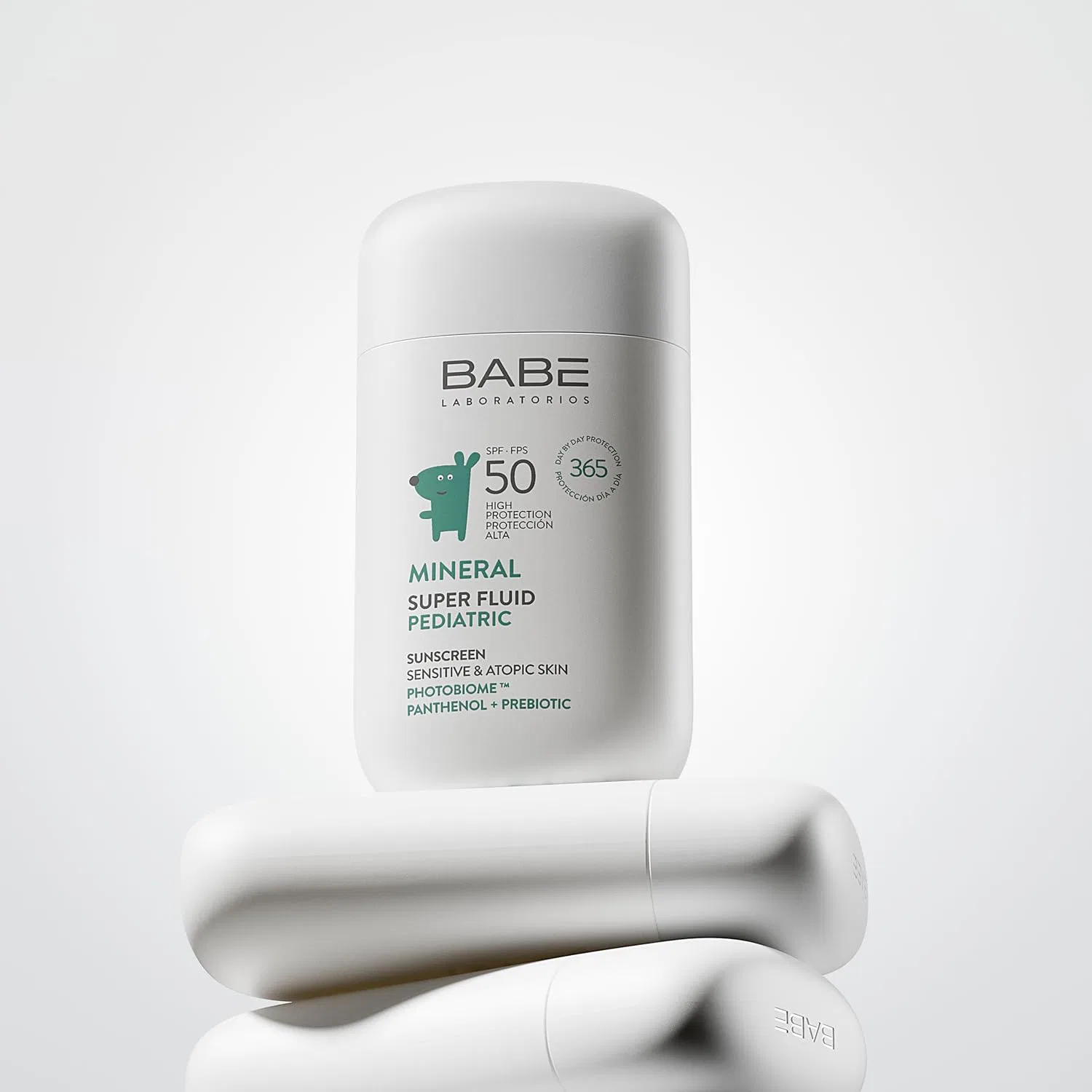 Детский минеральный солнцезащитный флюид «Super Fluid Mineral Pediatric SPF 50» от Laboratorios Babé Laboratorios Babe — фото 2