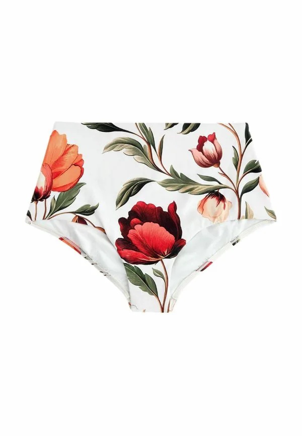 Плавки от бикини для высоких девушек Next, White/Red Floral