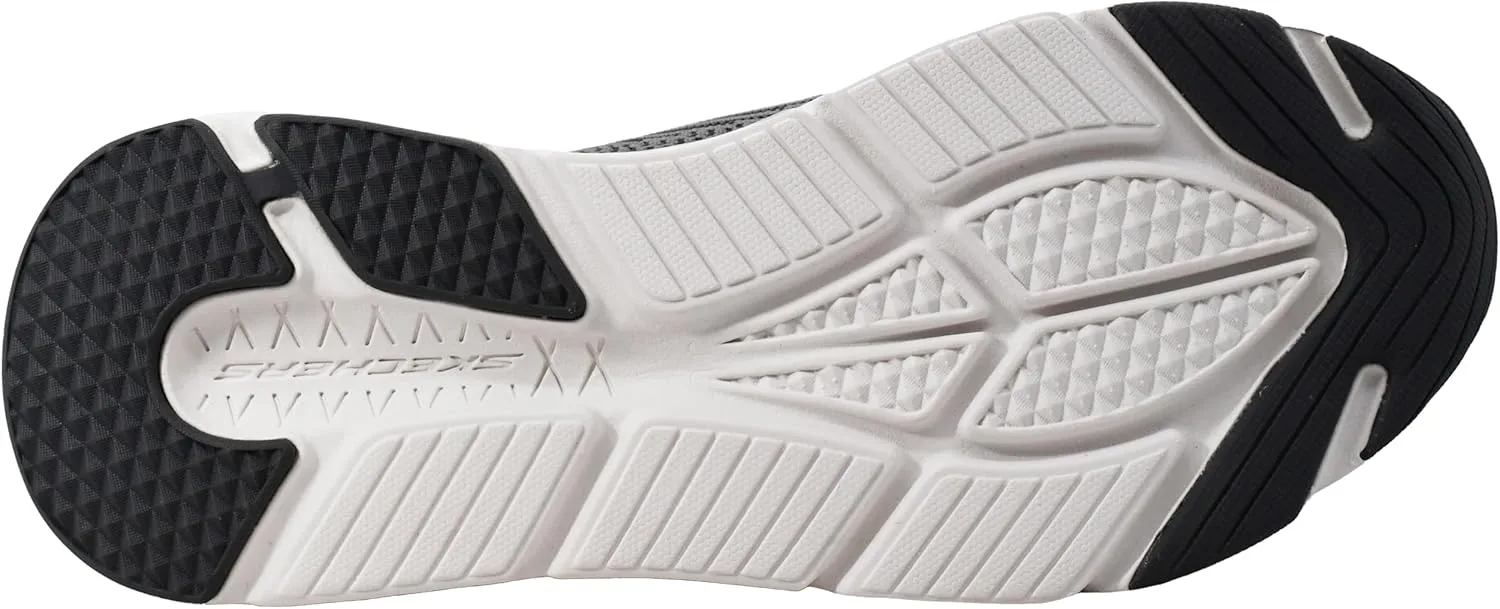 Мужские слипоны Skechers Performance Max Cushioning-Advantageous, светло-серый — фото 4