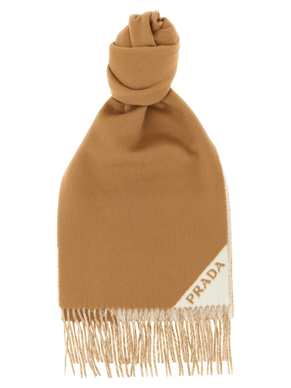 

Двусторонний шарф Prada, мультиколор