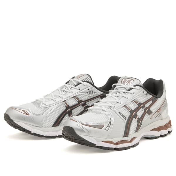 Кроссовки Gel-Kayano 121 Asics, белый & graphite серый — фото 2