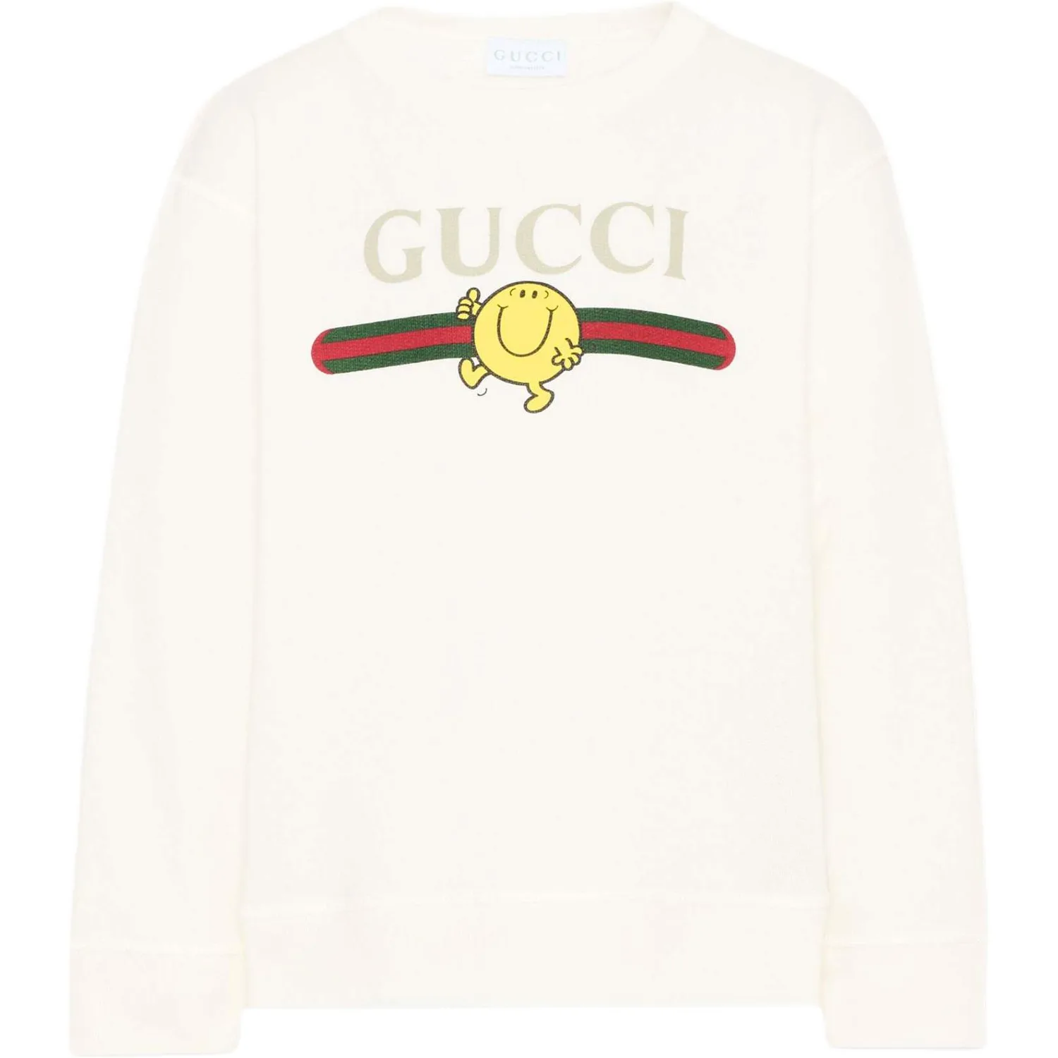 Толстовка Mr. Men Little Miss для детей GUCCI, белый