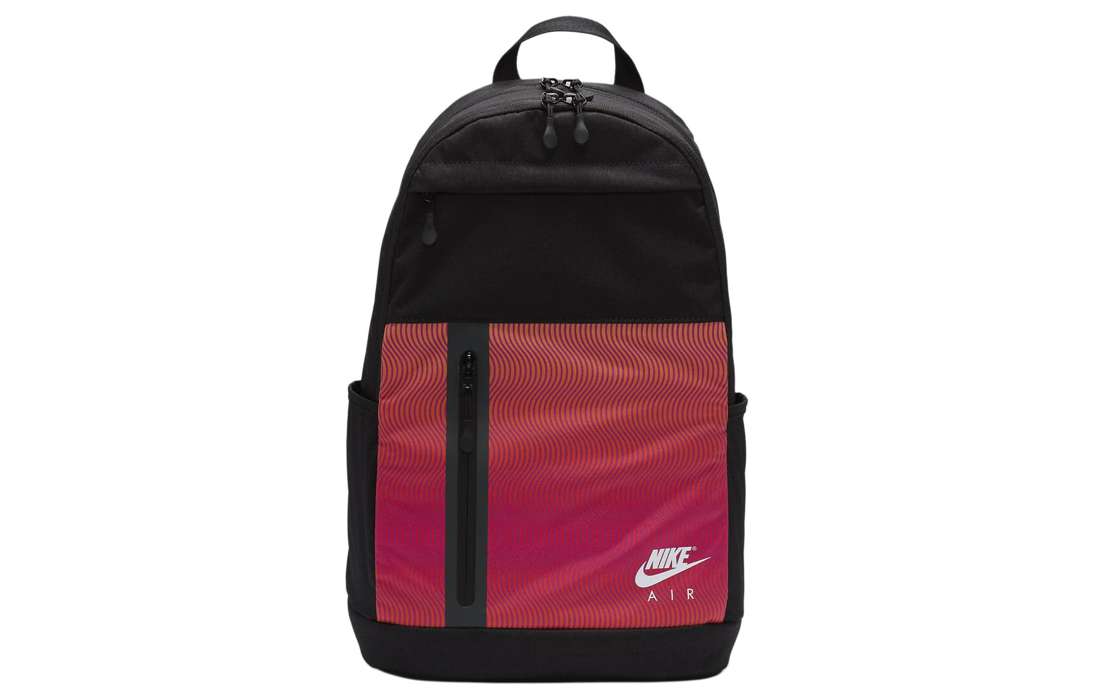 

Nike Элементарный тканевый рюкзак унисекс черный и красный, Black & Red