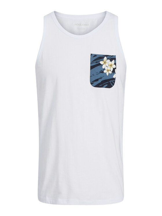 

Майка стандартного кроя Hawaii 12269321 Jack&Jones, белый