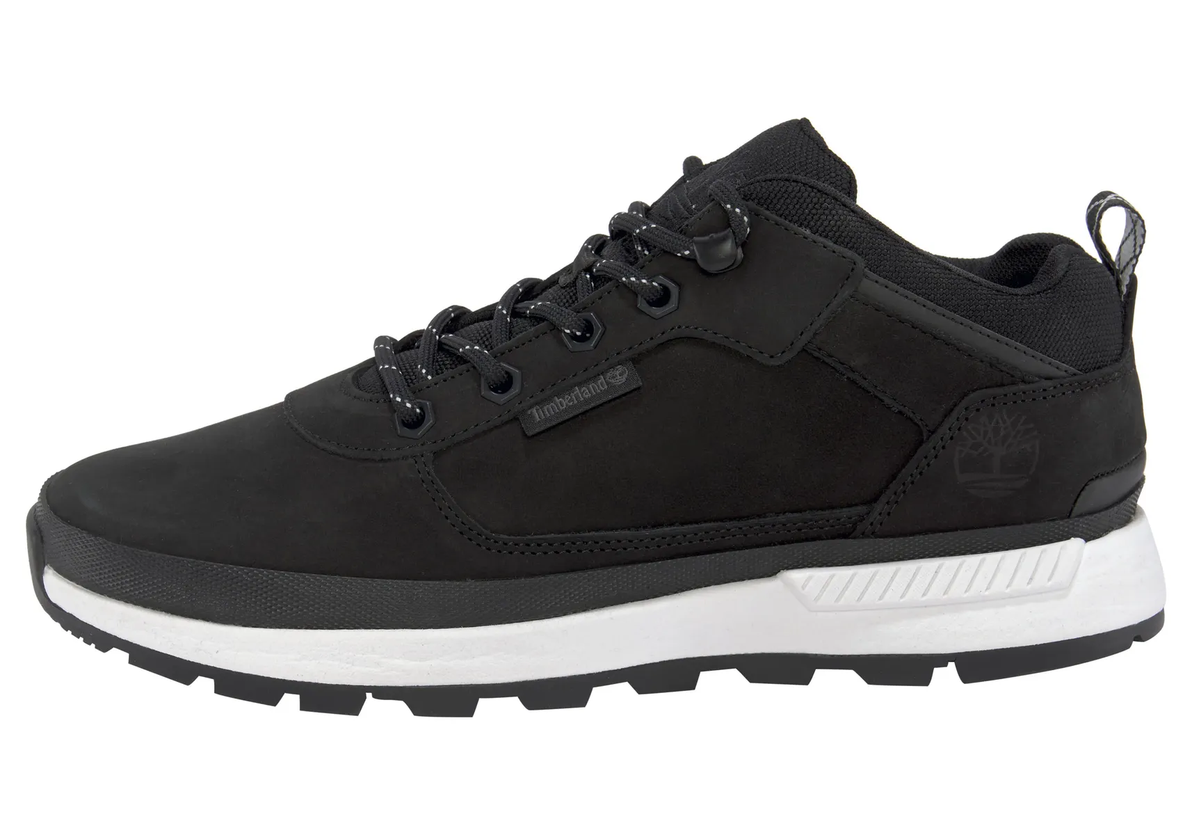 Мужские ботинки Timberland FIELD TREKKER LOW LACE UP SNEAKER на шнуровке, черный — фото 3