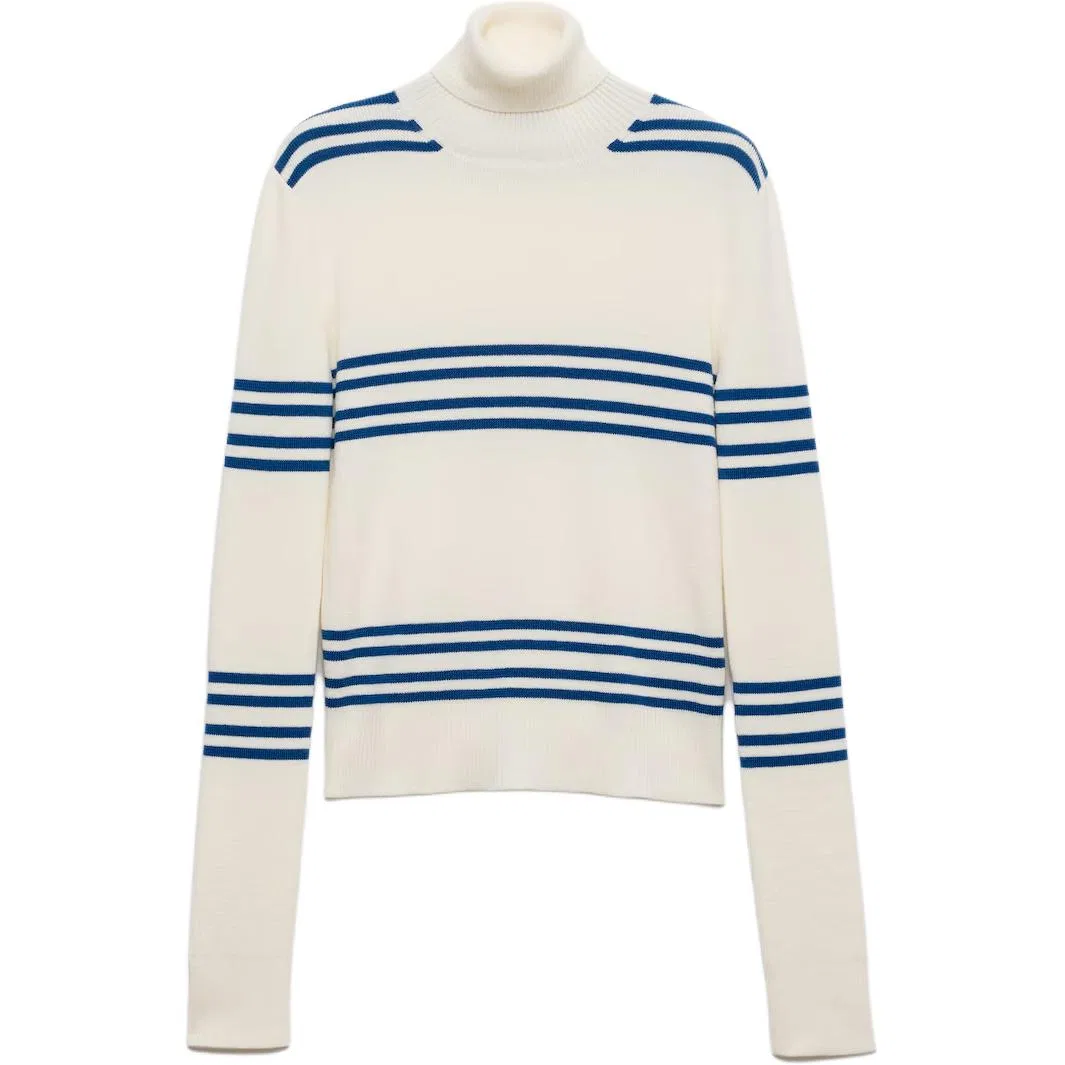 Свитер водолазка Natural White PRADA