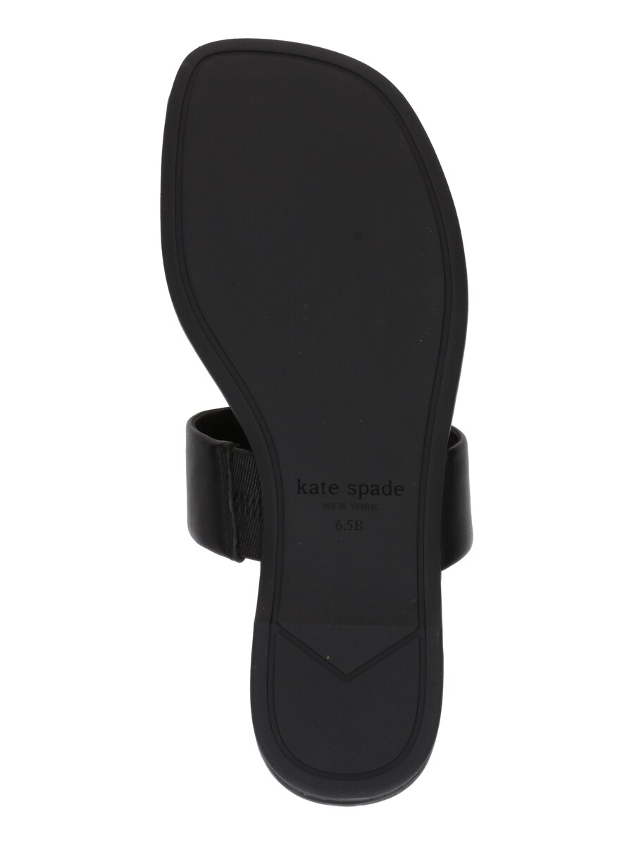 Сандалии с Т-образной перемычкой Kate Spade Spade Flower Thong Sandals, Black — фото 3