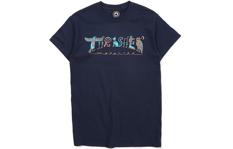 

Thrasher Футболка унисекс синяя, версия для США