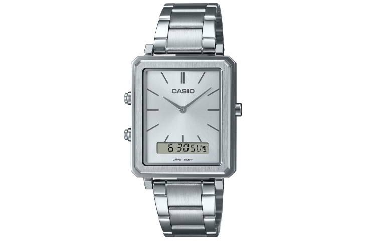 

CASIO Часы Unisex Standard Series 30mm Gray Watch MTP-B205D-7EDF, Gray Dial