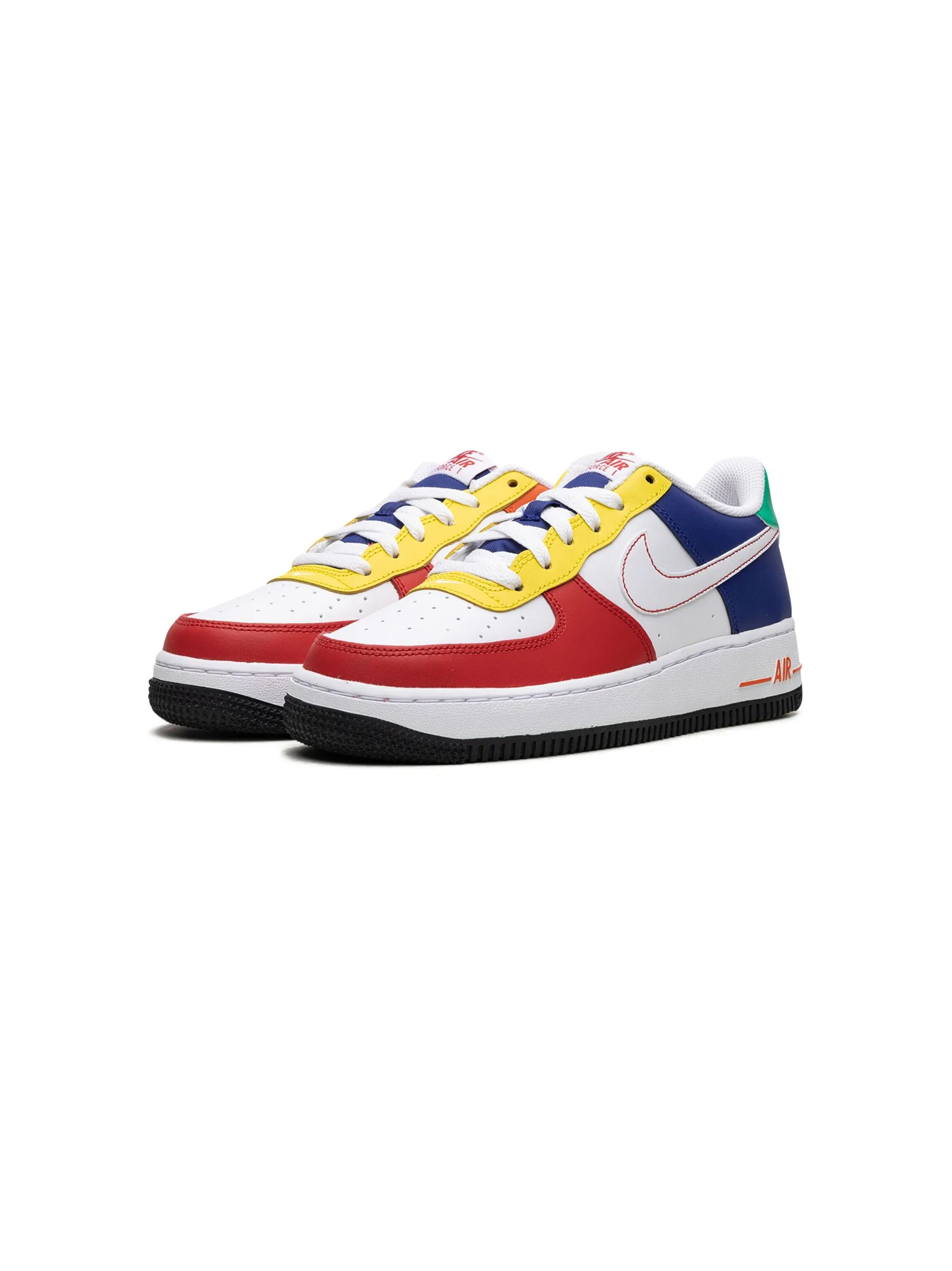 Кроссовки Air Force 1 Low Rubix Cube Nike Kids, белый — фото 3