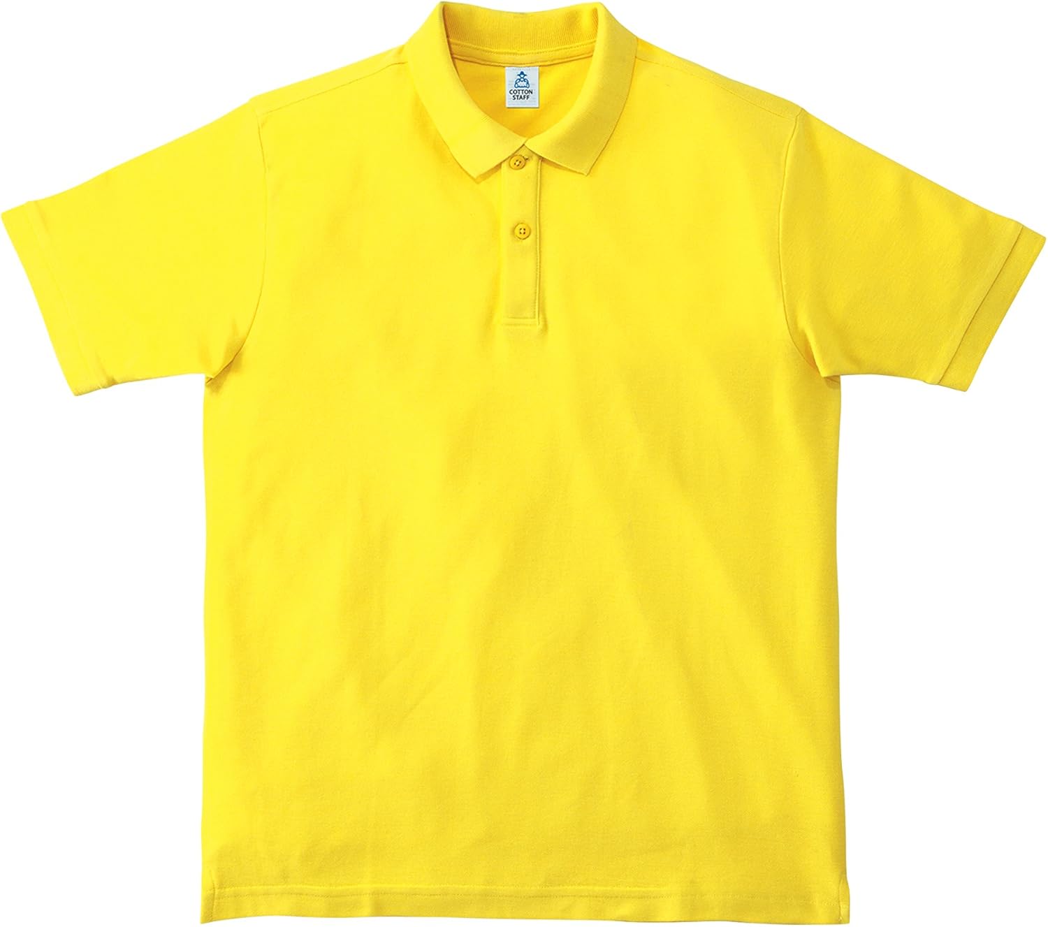 

Хлопковая поло-рубашка STAFF CVC Pique Dry MS3113 мужская Lifemax, желтый