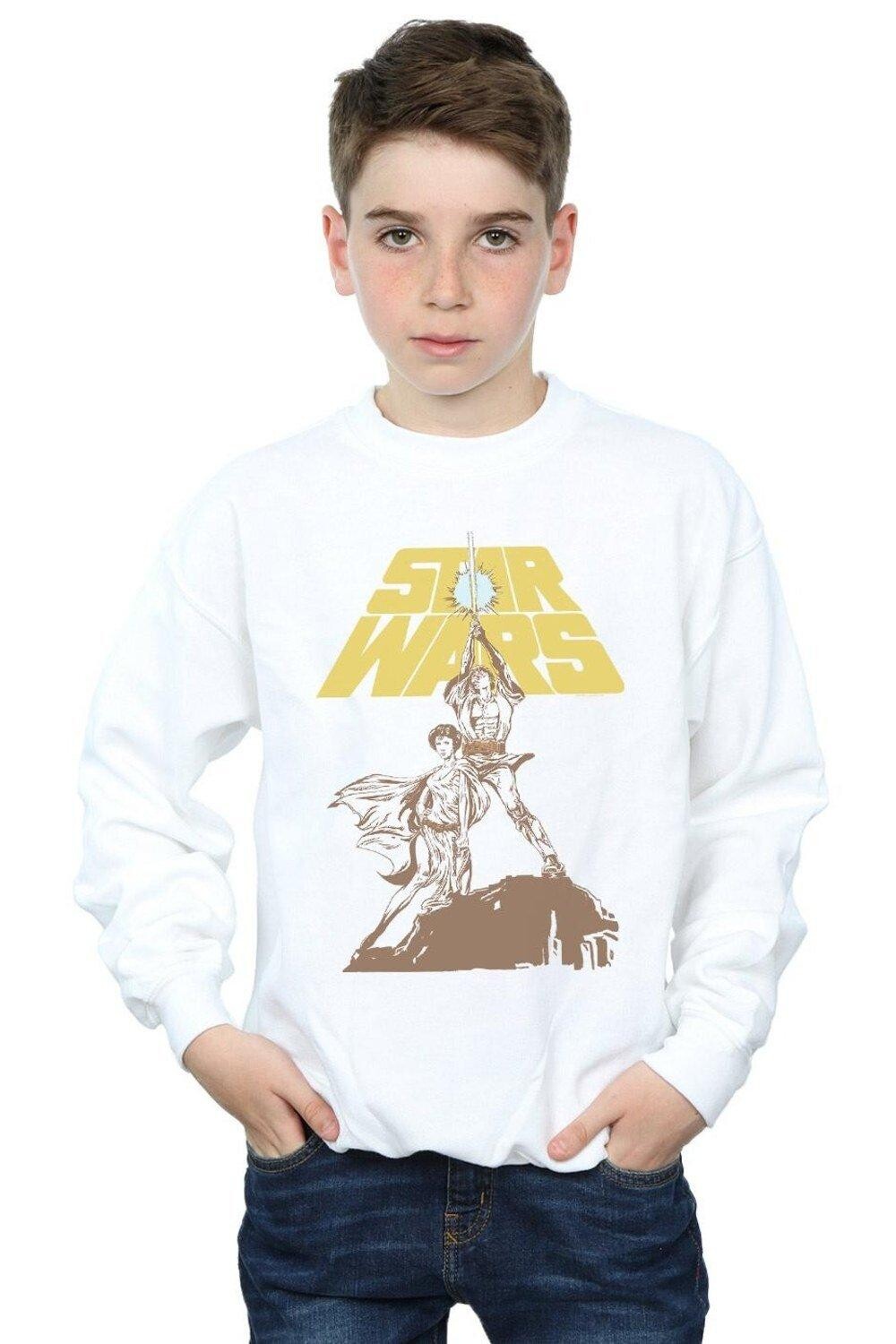 

Винтажная толстовка Rebels Star Wars, белый