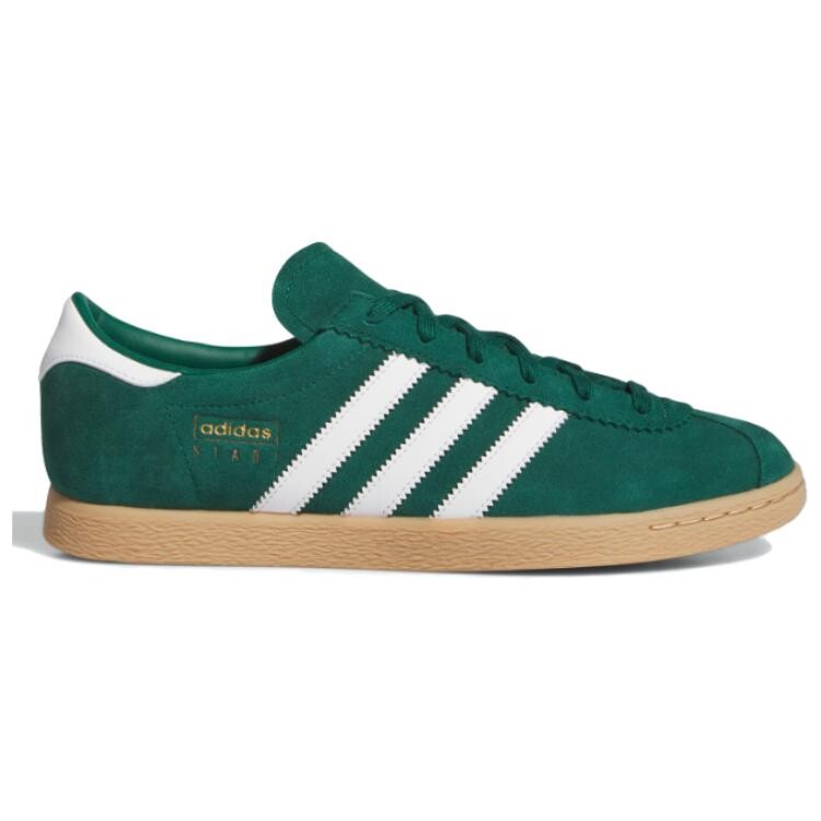 Кроссовки adidas originals Stadt Skateboarding Shoes Men Low-top Green/White, зеленый — фото 2