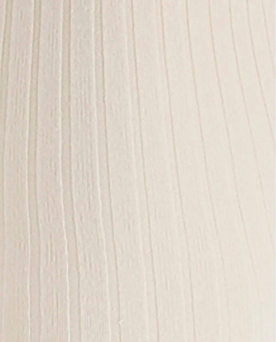 Комплект из 2 хлопковых колготок в рубчик Punto Blanco, цвет Natural — фото 2