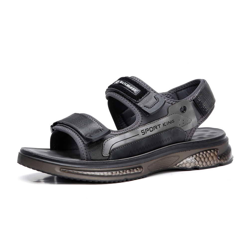 

Пляжные шлепанцы мужские AIBAOLUO, серый