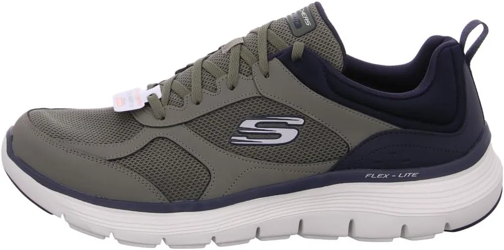 Кроссовки Skechers Men's Flex Advantage 5.0 - Gano Trainers, Green Olv