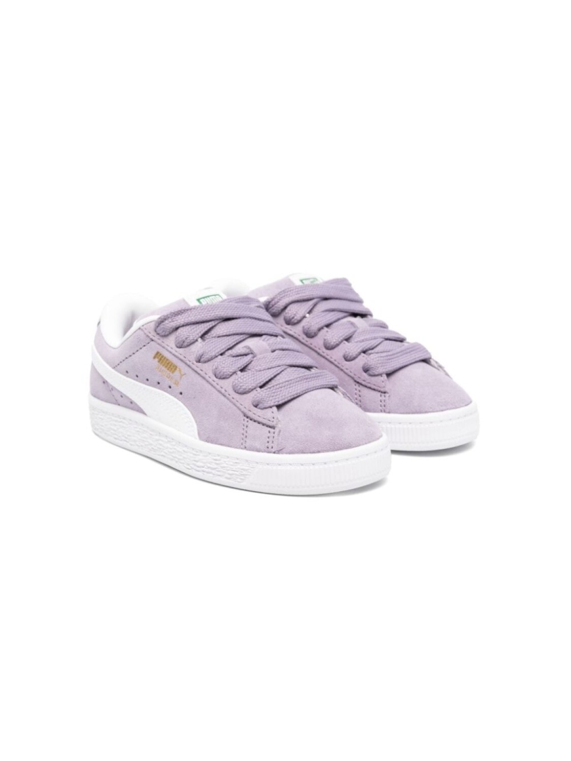 

Puma Kids замшевые кеды XL, фиолетовый