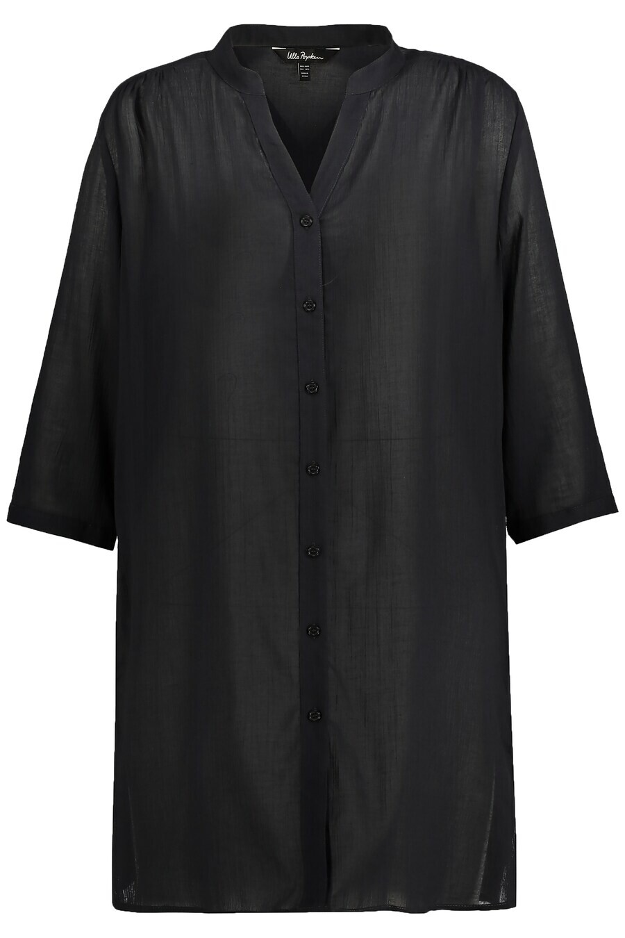 

Блузка с коротким рукавом Ulla Popken Blouse, черный