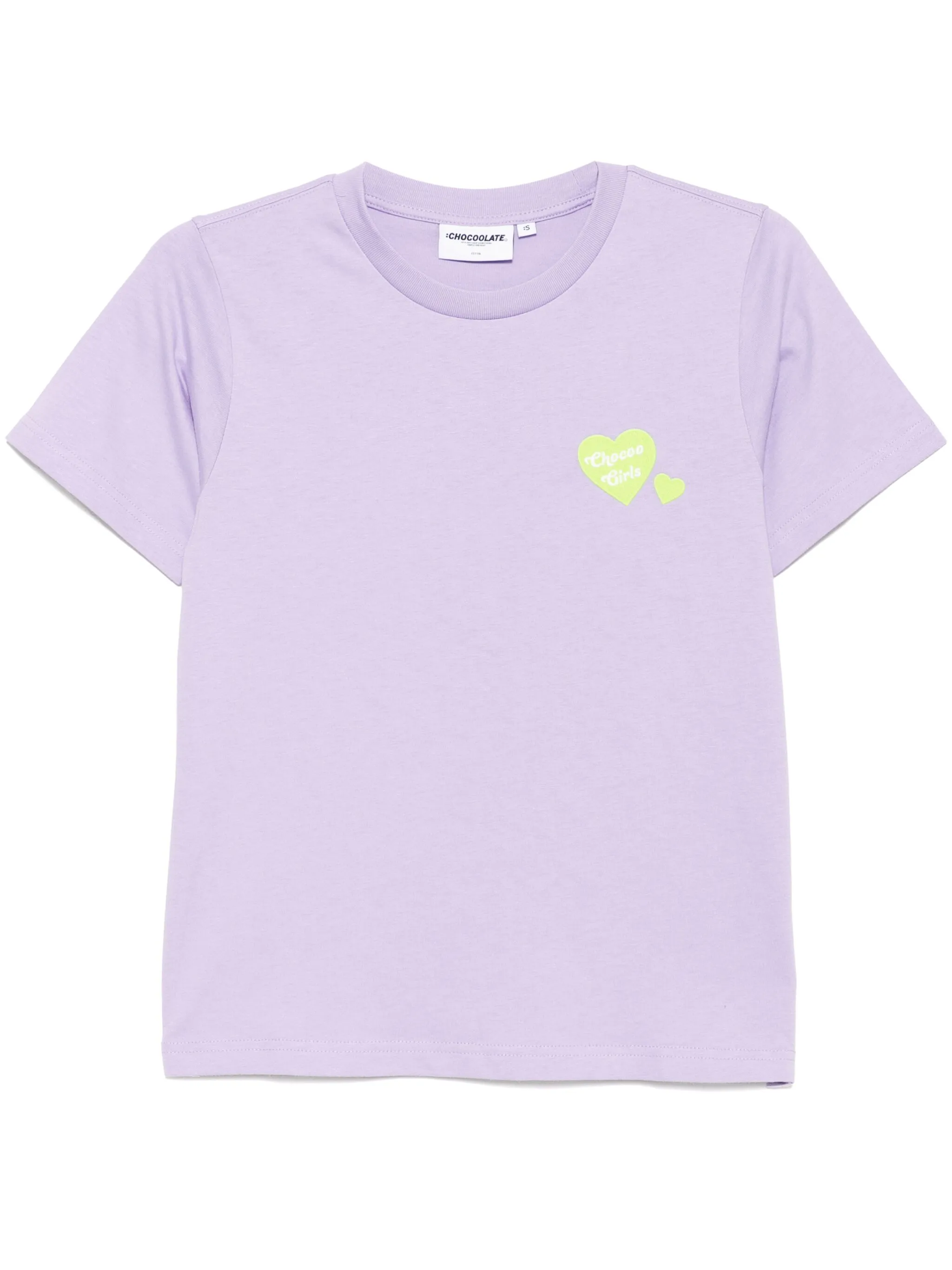 

Футболка с нашивкой-логотипом Chocoolate, фиолетовый