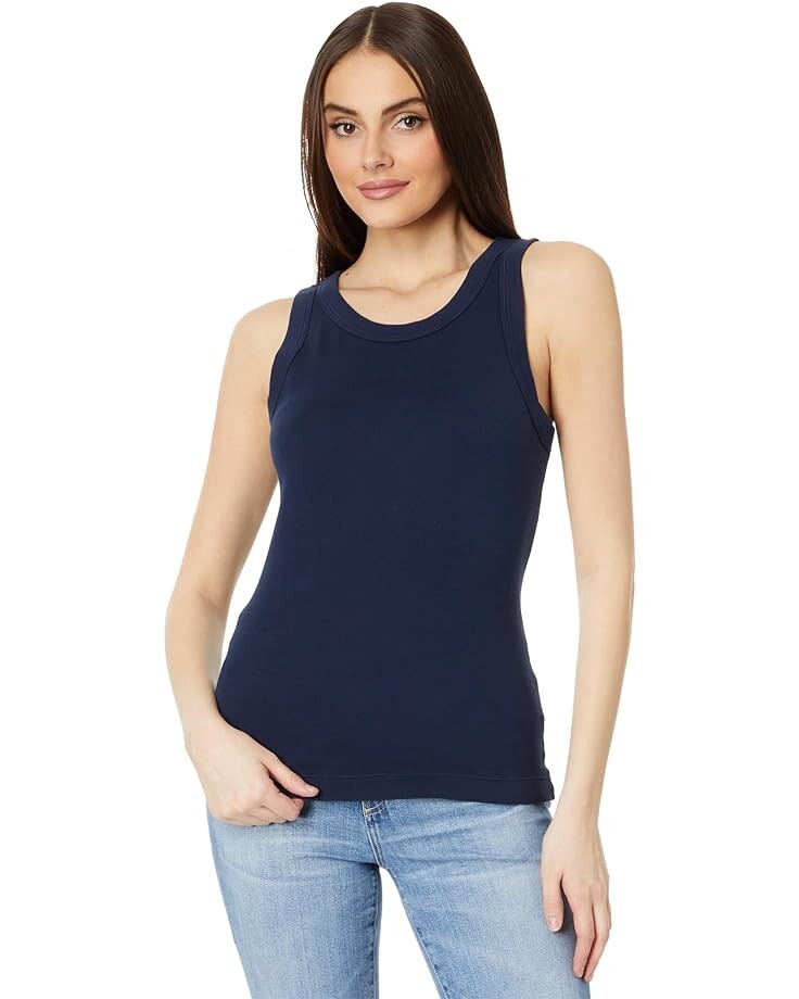 

Майка Michael Stars Paloma Wide Binding Tank, цвет Nocturnal