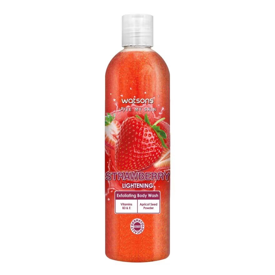 

Watsons Отшелушивающий гель для тела «Клубника» 410г, Red
