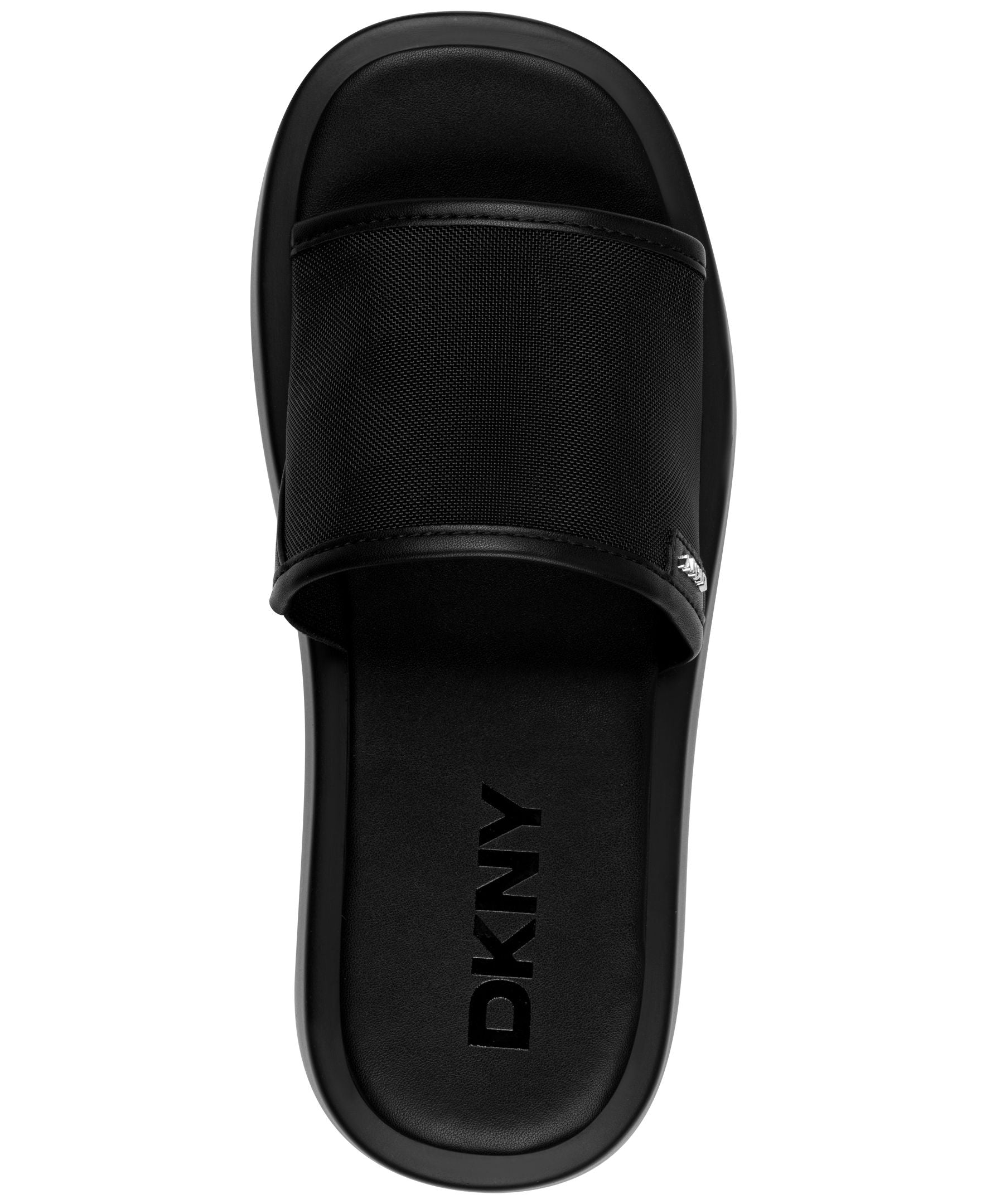 Женские сетчатые шлепанцы Orion на платформе DKNY, черный — фото 2