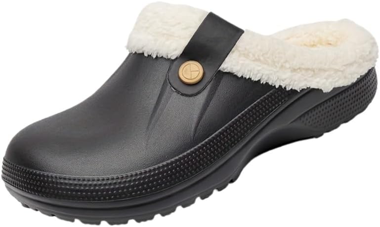 

Мужские большие теплые хлопковые тапочки. Легкие и удобные. Противоскользящие и прочные. Подходят для использования дома и на улице. Для ежедневного использования Fmshi, белый/черный