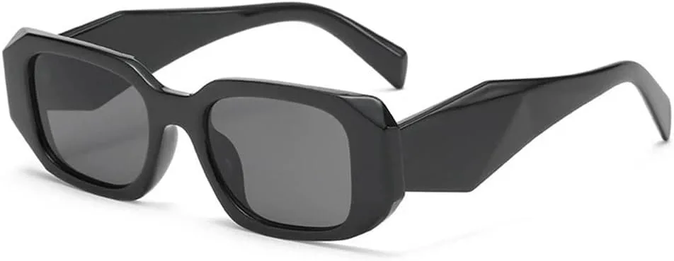 

Солнцезащитные очки для женщин и мужчин, модные солнцезащитные очки с защитой UV400, очки для активного отдыха, незаменимые в путешествиях LOVQZAOF, Black