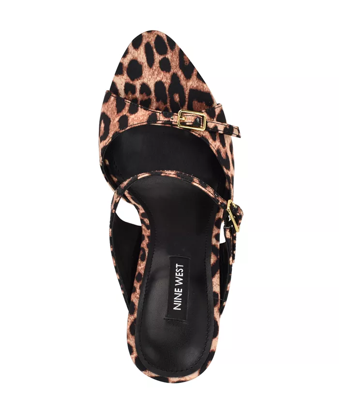 Женские босоножки Reida с открытым носком Nine West, белый — фото 4