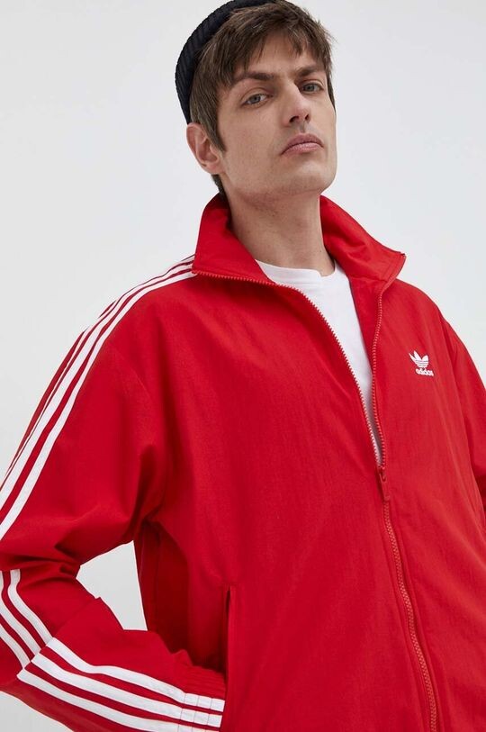 

Тканый спортивный топ Adicolor Firebird adidas Originals, красный