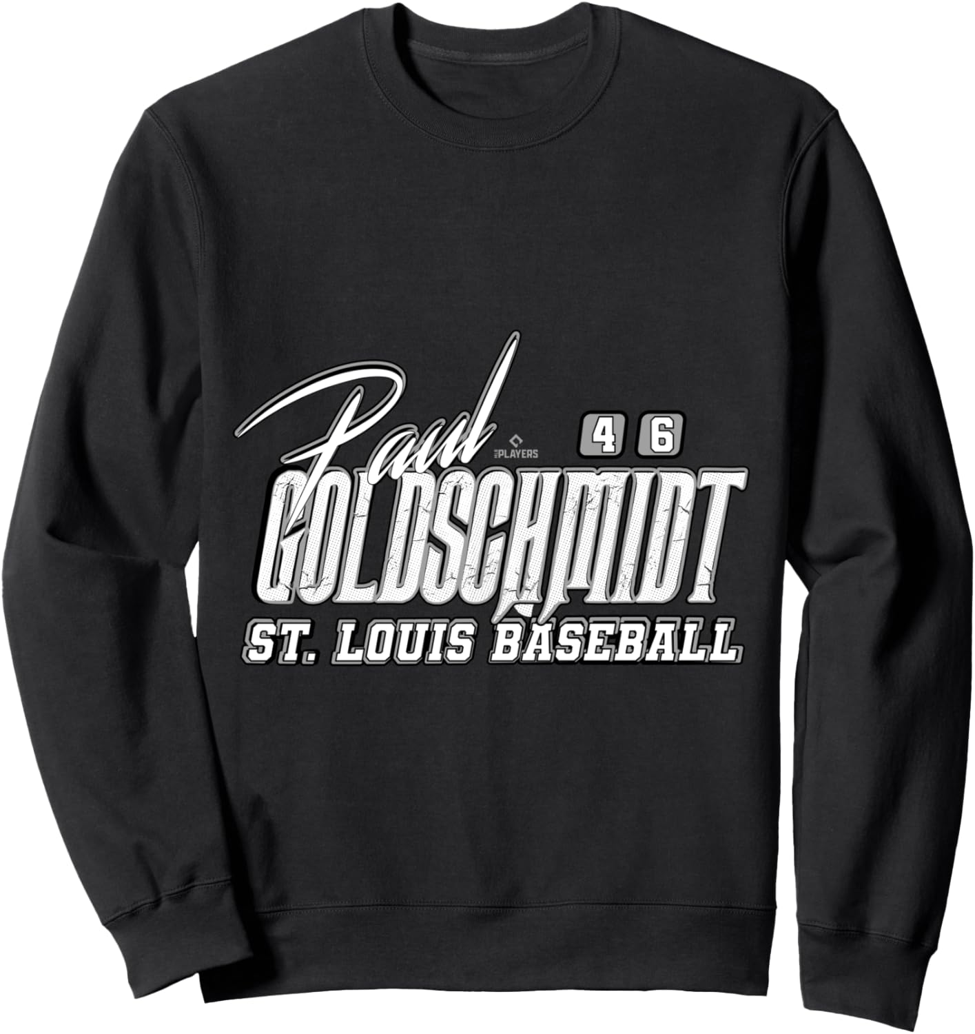 

Толстовка Paul Goldschmidt St. Louis Baseball Rock MLBPA Ryno Sports, черный