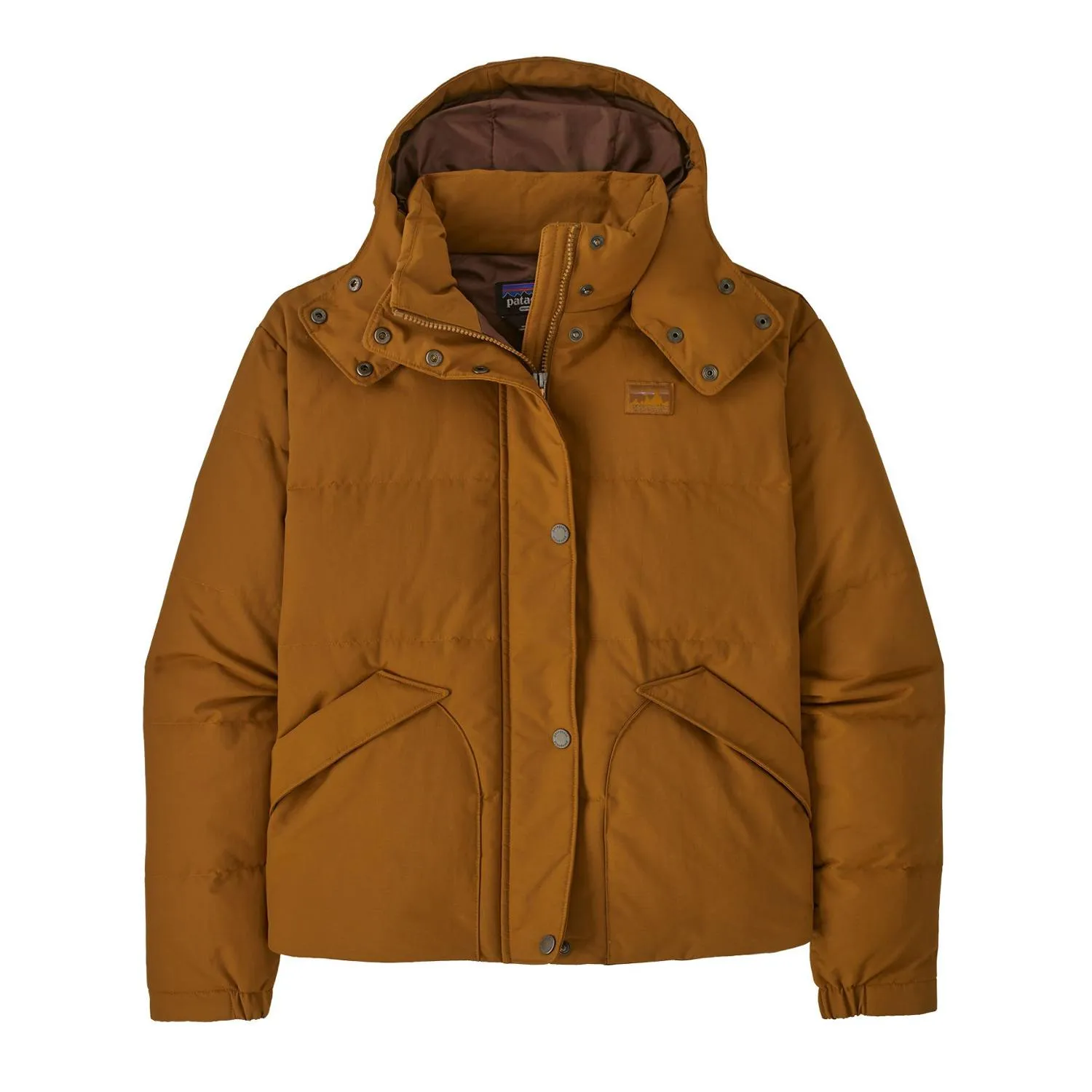 

Женская куртка с утеплителем из пуха Patagonia, Shelter Brown