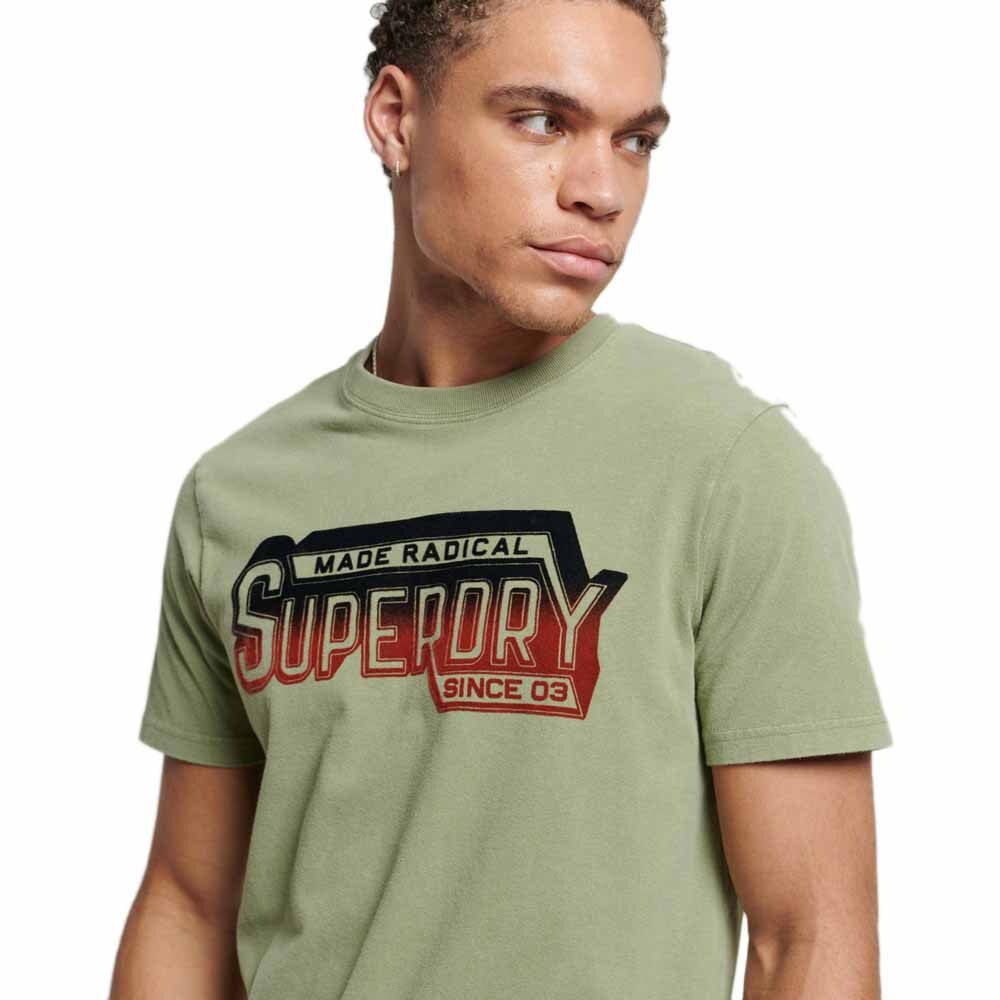 

Футболка Superdry Vintage Shadow T-shirt, зеленый