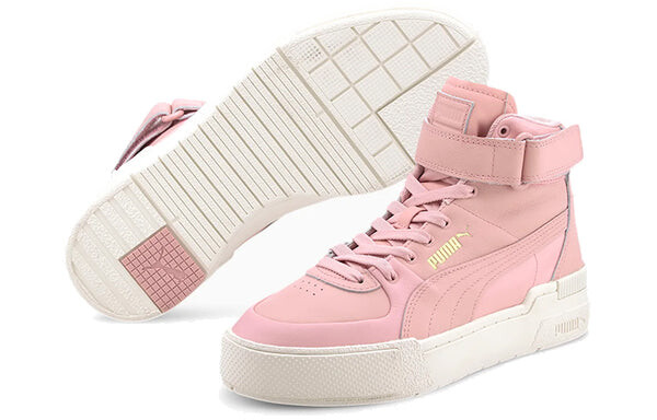 Кроссовки cali sport warm up high 'peachskin' Puma, розовый — фото 2