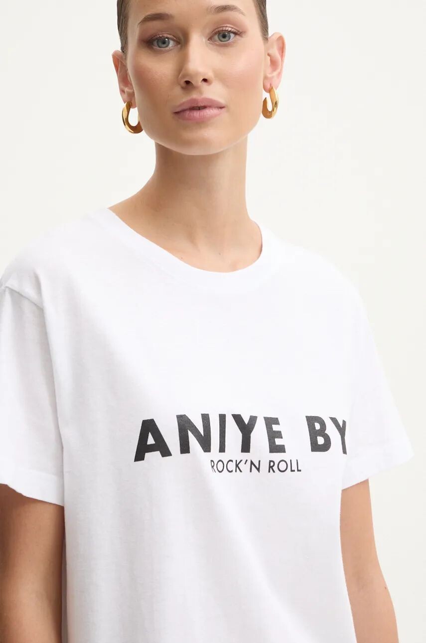 

Хлопковая футболка Aniye By, белый