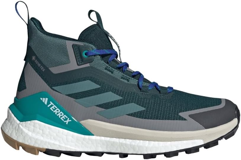 

Мужские походные кроссовки Adidas Terrex Free Hiker 2.0 с Gore-tex, серый/бирюзовый