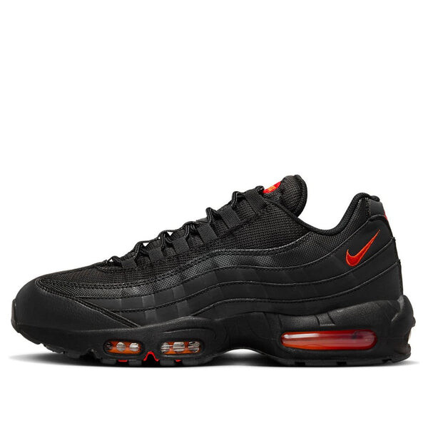 

Кроссовки air max 95 'black red orange' Nike, черный