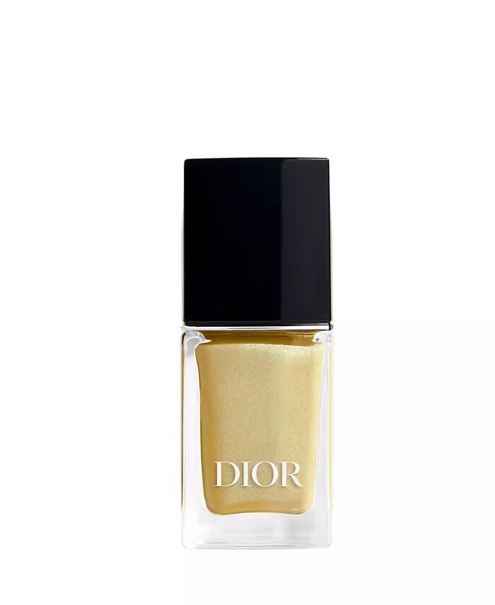 

Лак для ногтей Vernis с эффектом геля и цветом Couture Dior, цвет 204 - Lemon Glow - A soft and pearly yellow