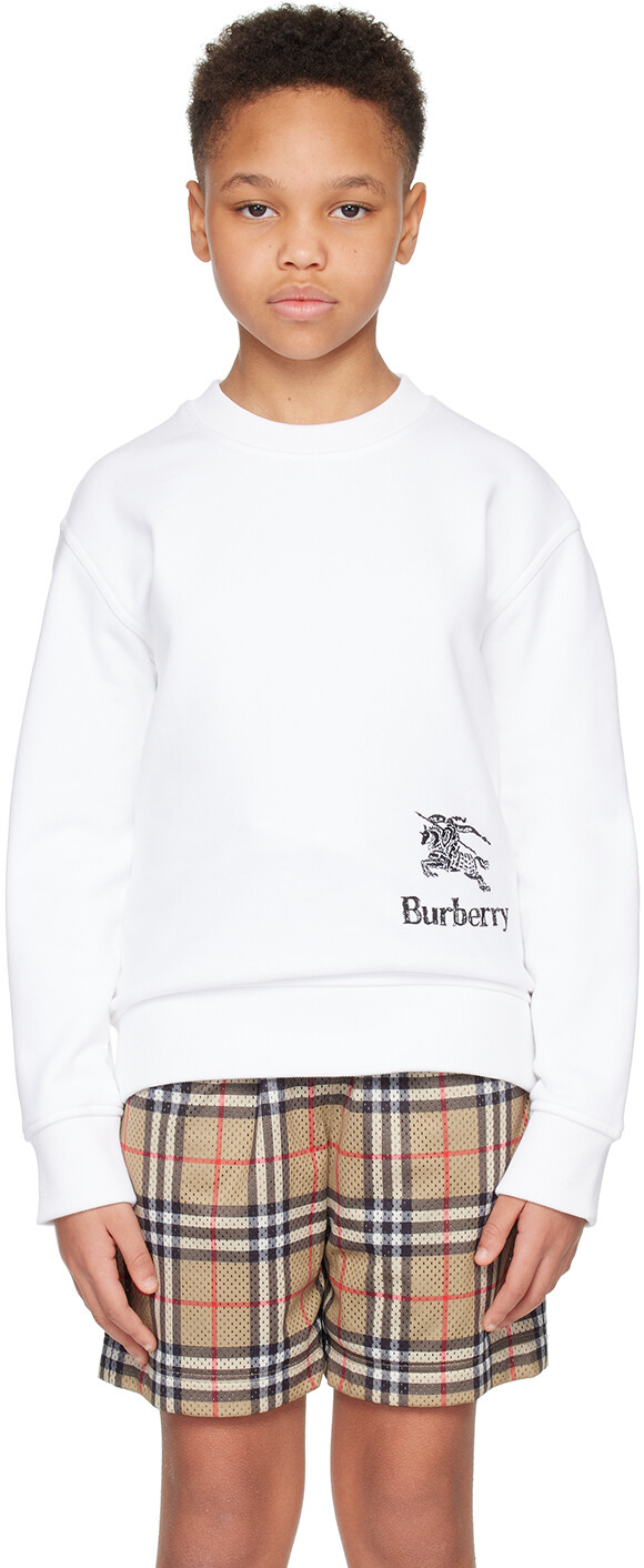 

Детская вышитая толстовка Burberry