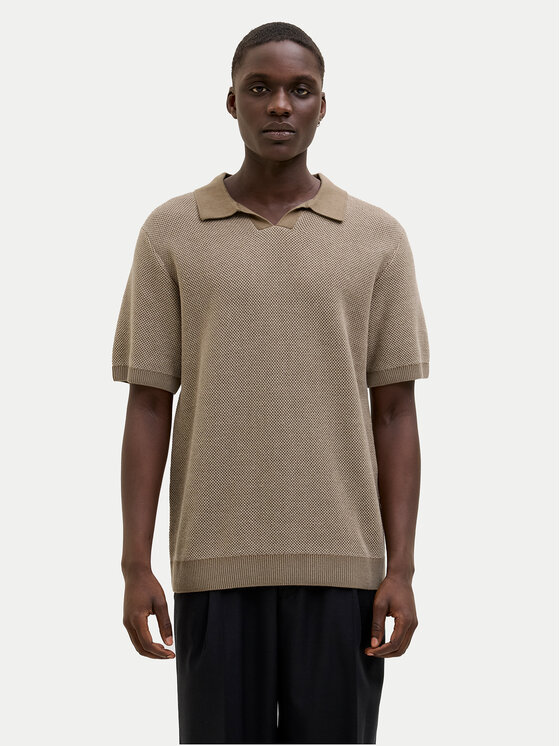 

Рубашка поло стандартный крой Ceaston 12273012 Jack&Jones, бежевый