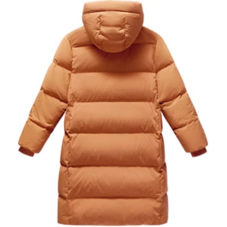 Пуховик clay orange для подростков FILA KIDS, оранжевый — фото 3