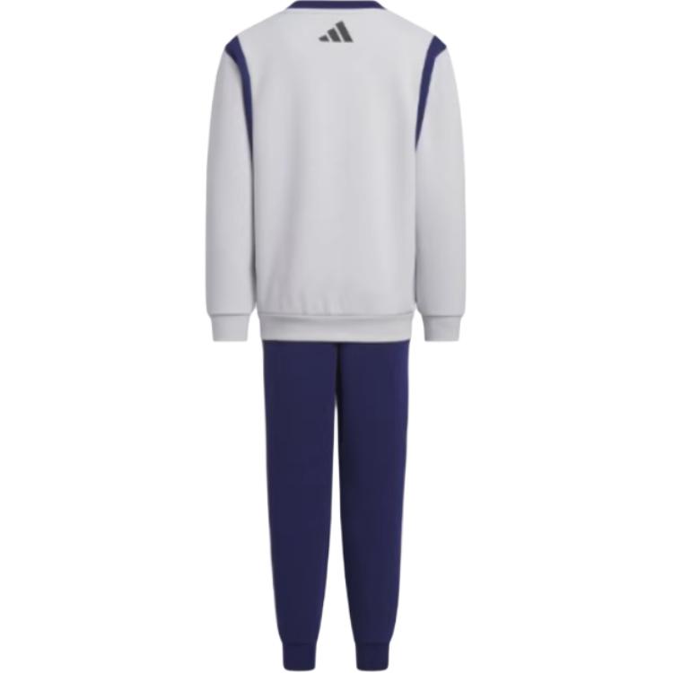 Adidas Повседневная спортивная одежда сплошной серый/темно-синий для детей 3-7 лет — фото 4
