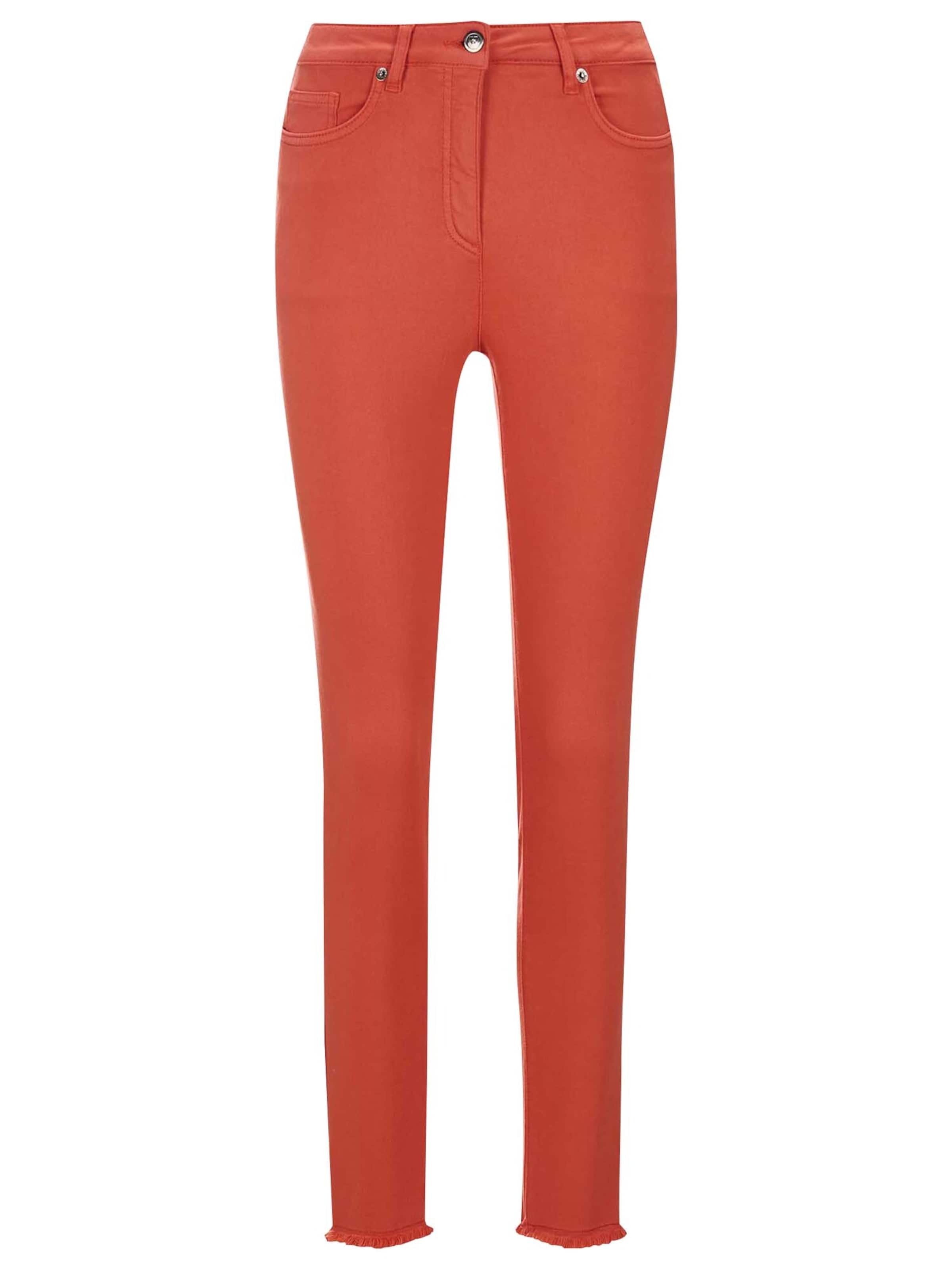 

MADELEINE Скинни джинсы в темно-оранжевом цвете