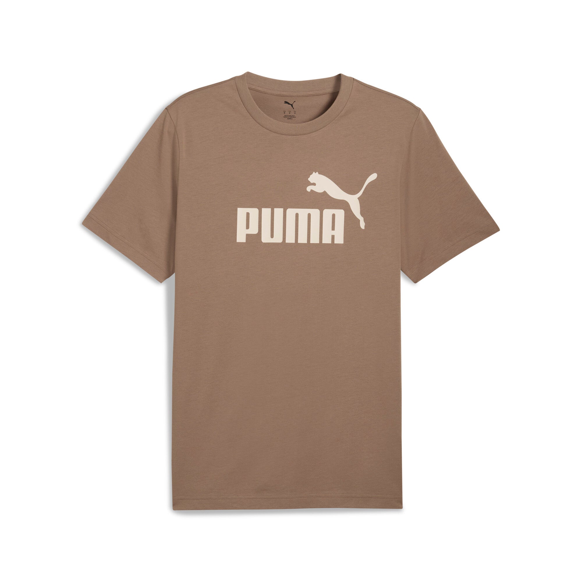

Футболка с логотипом ESS № 1 от PUMA для мужчин, цвет totally taupe