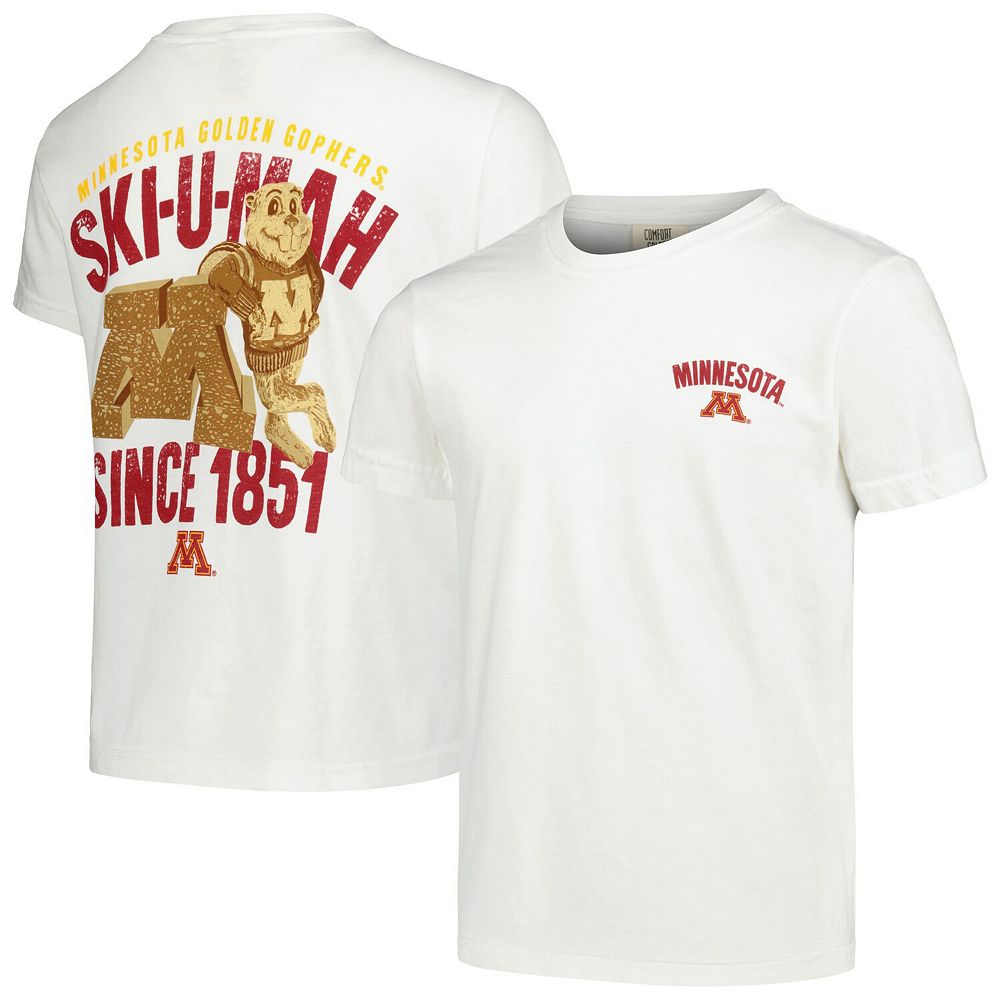 

Молодежная белая футболка Minnesota Golden Gophers Hyperlocal Comfort Colors Image One, цвет Min White