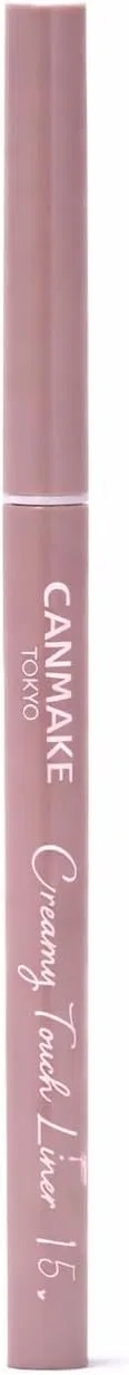 Подводка для глаз гелевая Creamy Touch Liner CANMAKE 1.5 мм цвет 15 Cappuccino Pink