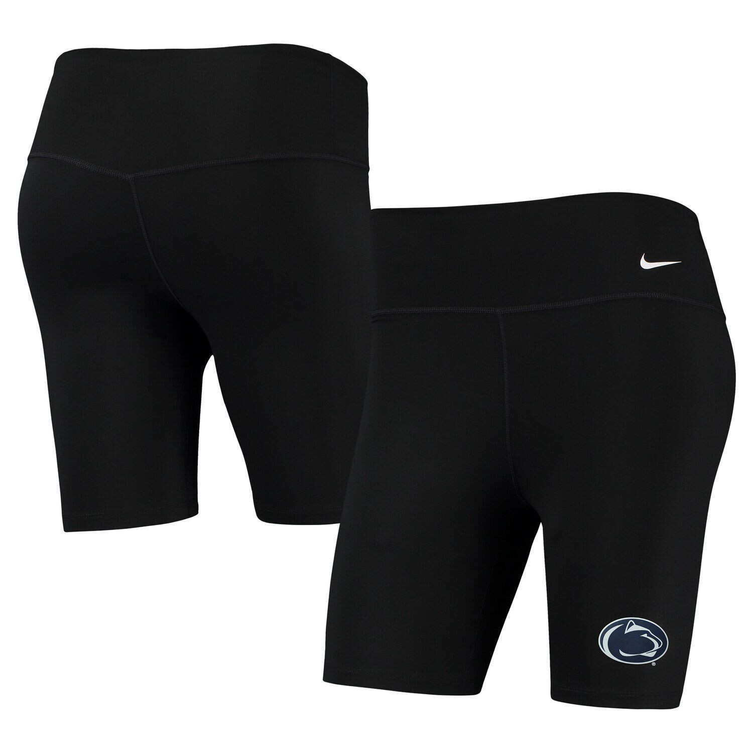 

Женские черные байкерские шорты Nike Penn State Nittany Lions Nike