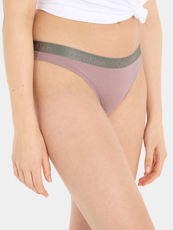 

Струнная танга Calvin Klein, фиолетовый