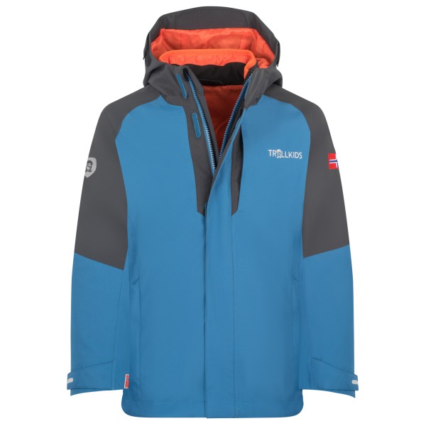 

Детская куртка Skanden 3-в-1 - двойная куртка Trollkids, мультиколор
